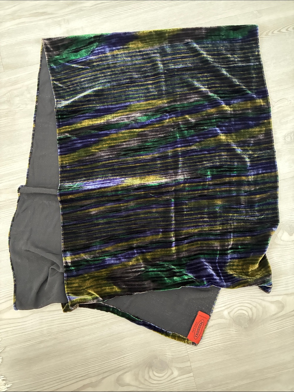 Authentic Missoni Foulard Velvet Burnout Scarf - Picture 3 of 6